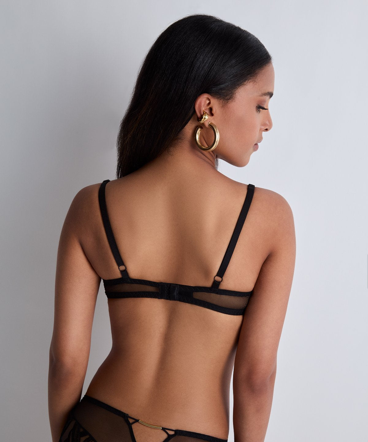aubade-into-the-groove-soutien-gorge-corbeille-black image 5