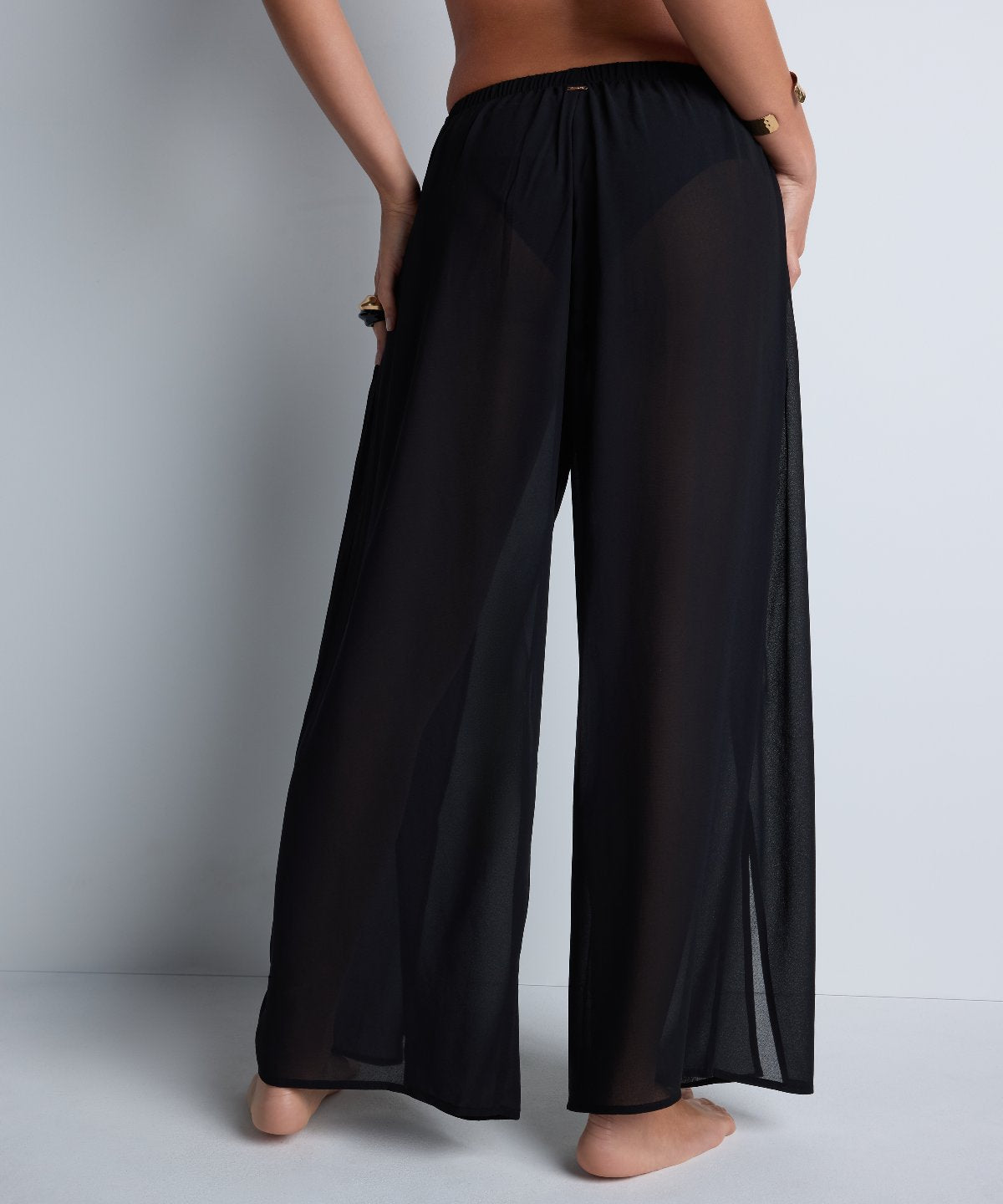 aubade-beach-walk-pantalon-fendu-black image 4