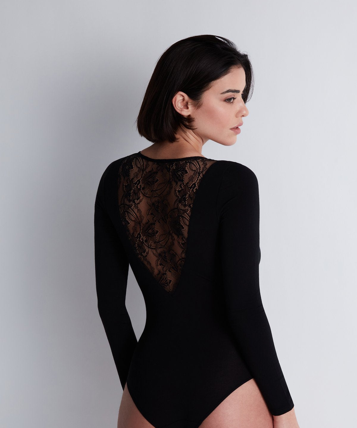 aubade-lazy-days-body-manches-longues-noir-2 image 6