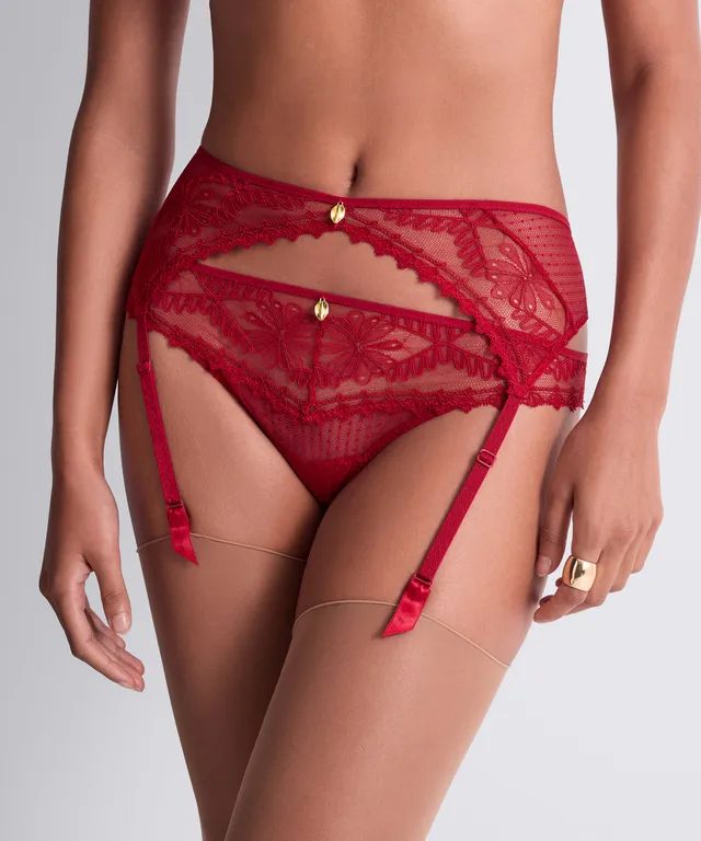 aubade-mystery-of-love-porte-jarretelles-cherry image 1