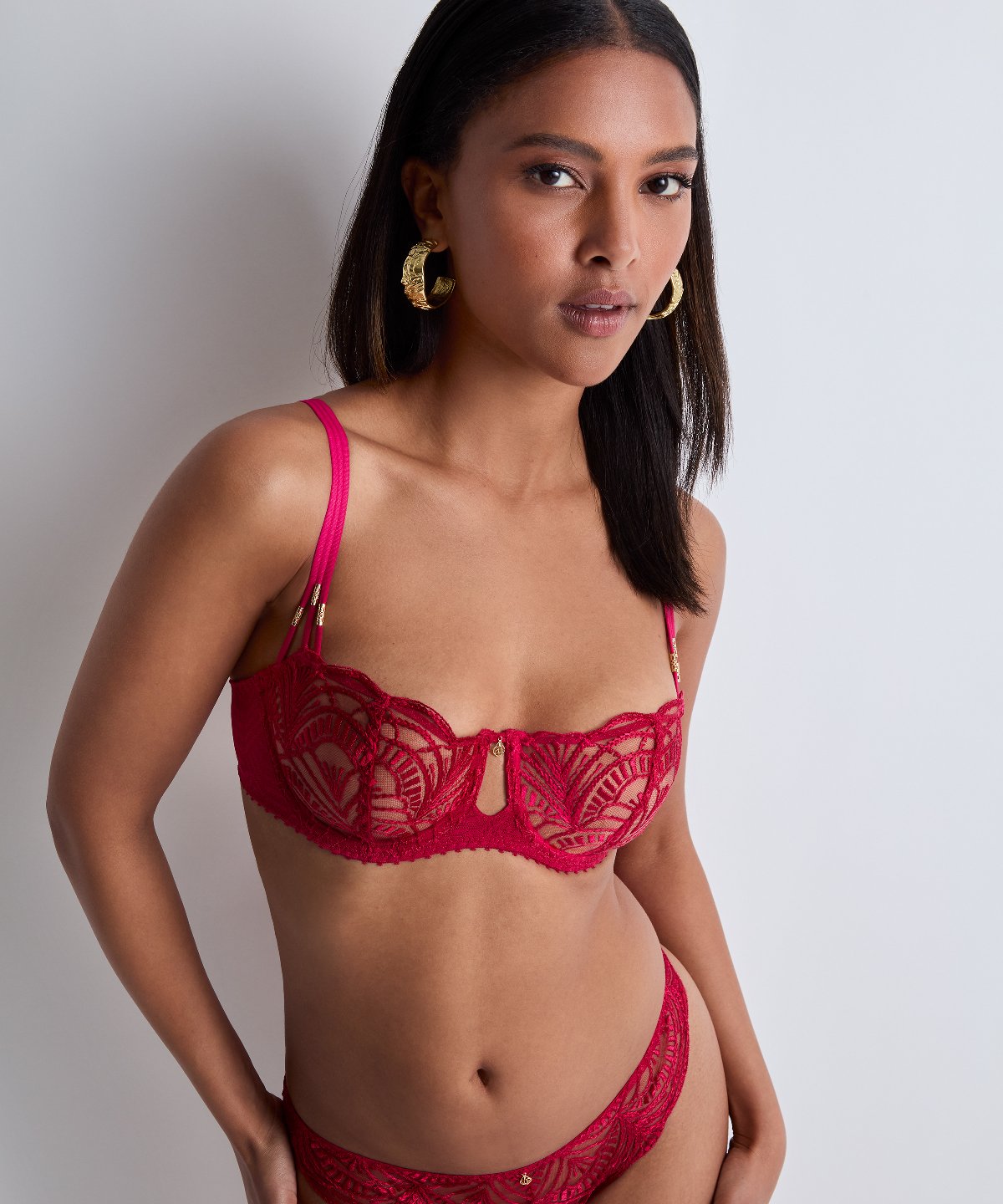 aubade-vibes-soutien-gorge-corbeille-rouge-love-bordeaux image 4