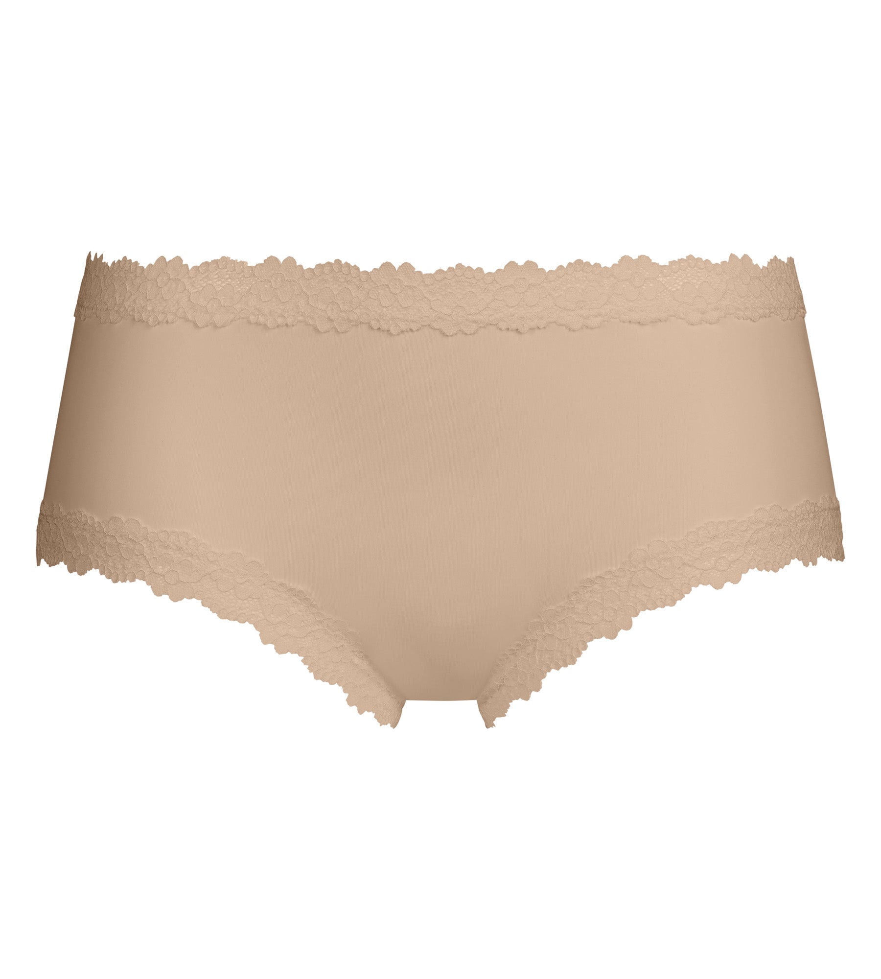 dim-microfibre-mini-lace-boxer-femme-dentelle-nude image 5