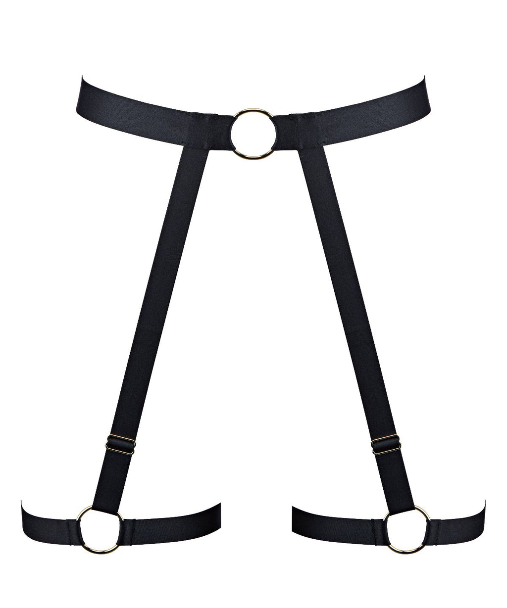 aubade-lust-for-life-porte-jarretelles-black-noir image 1