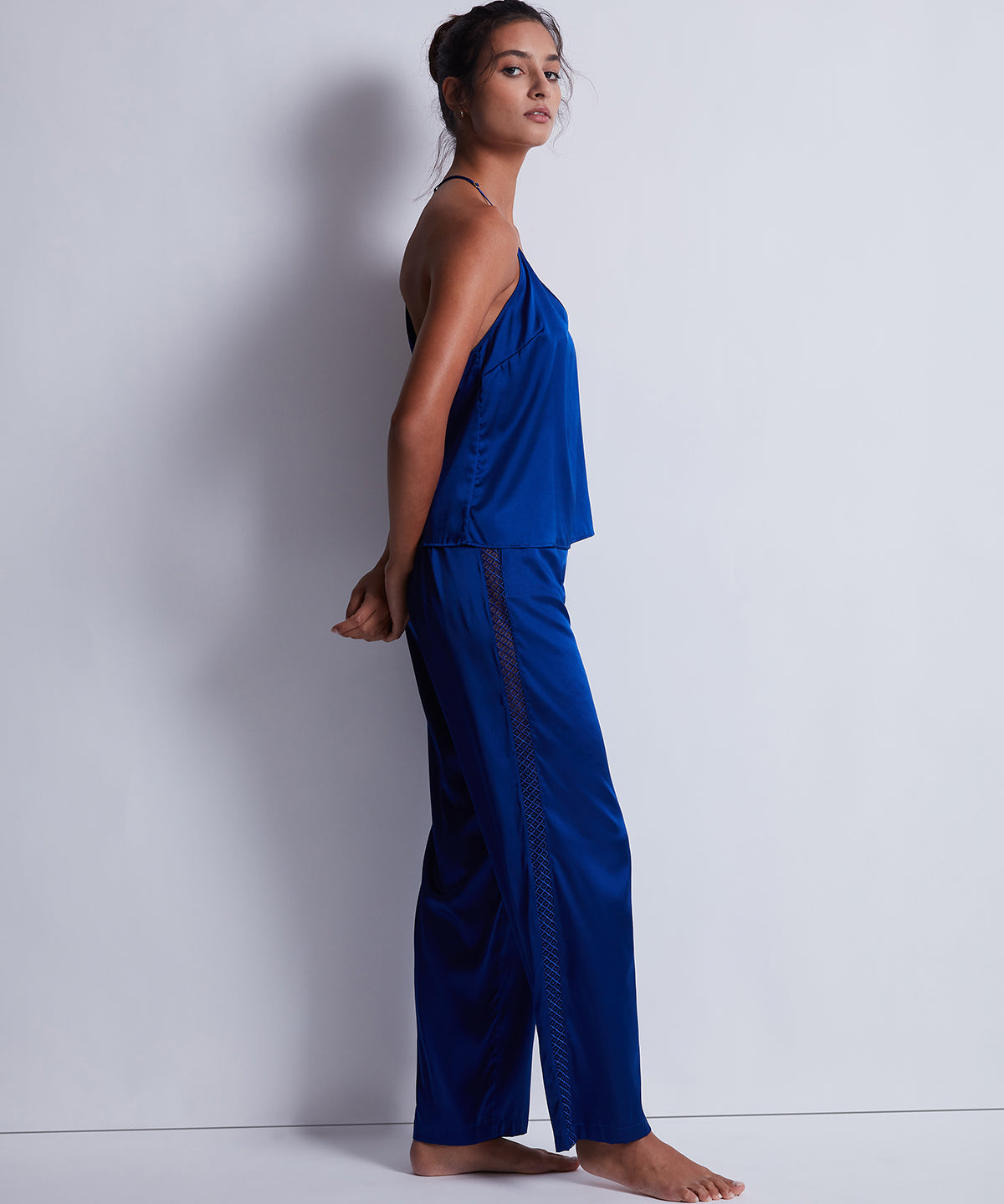 aubade-silk-desire-pantalon-electric-blue image 5