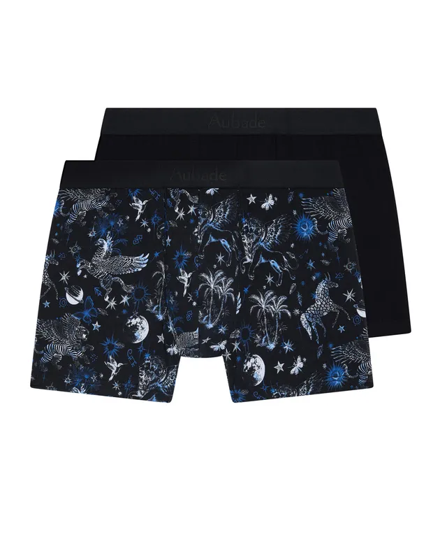 aubade-homme-legendary-lot-de-2-boxers-noir image 1