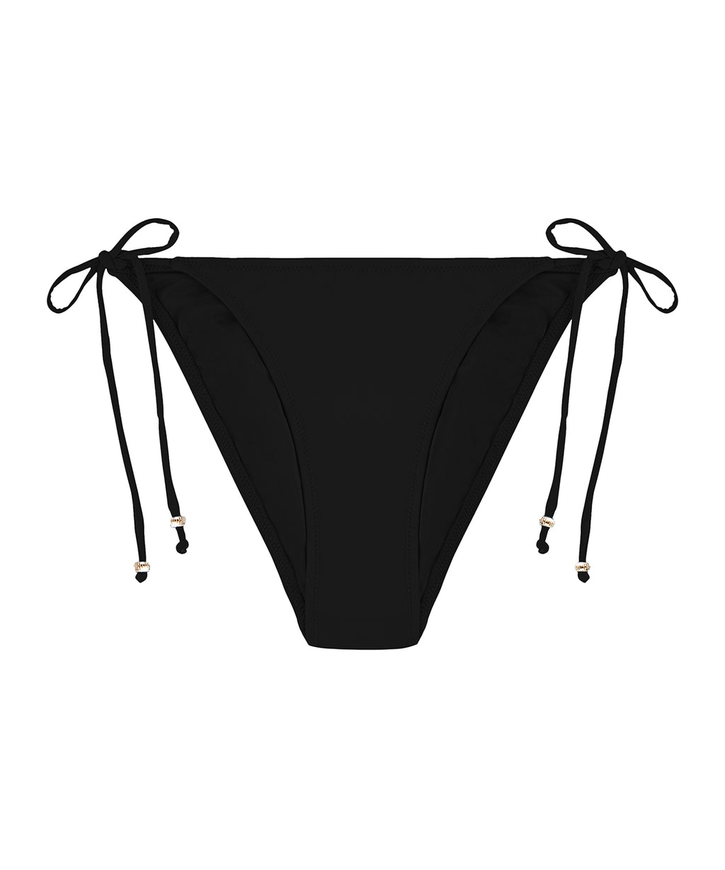aubade-secret-laguna-hipster-mini-c-ur-black-bikini-lacets image 1