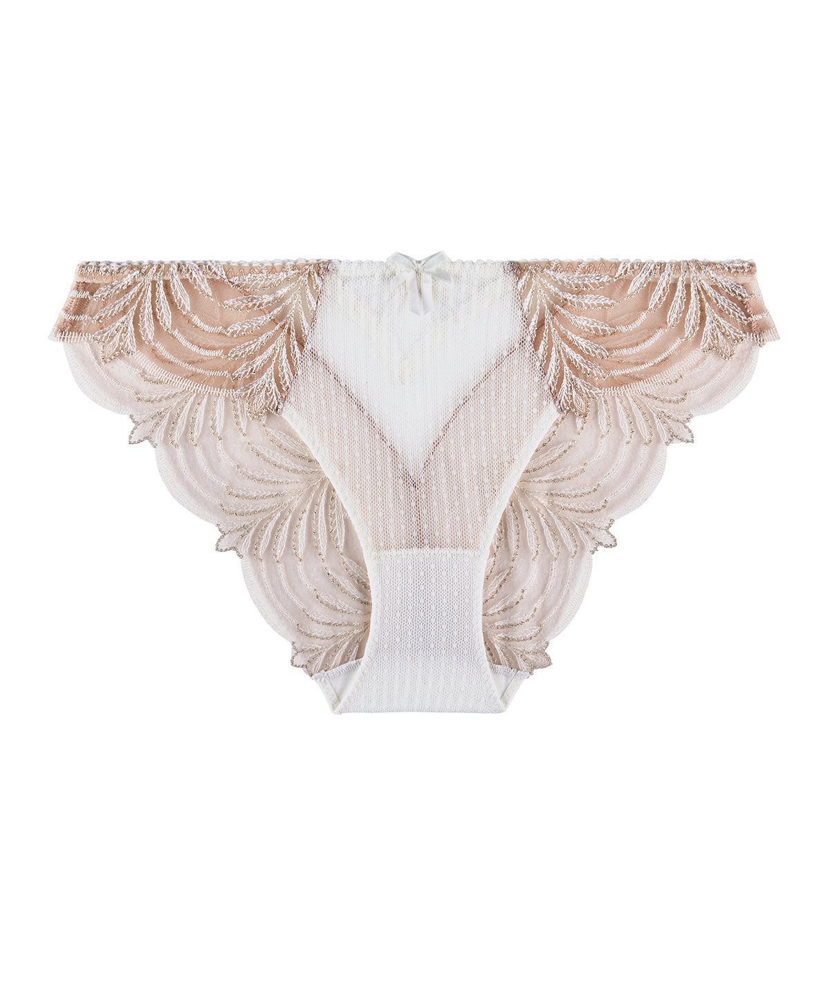 aubade-hypnolove-culotte-italienne-gold-feather image 1