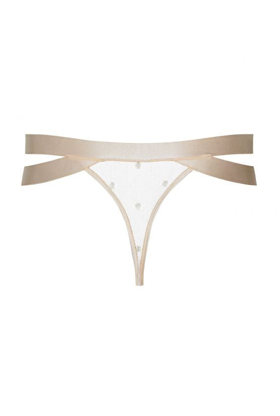 cadolle-string-papillon-pois-dor-s-satin-et-tulle image 2