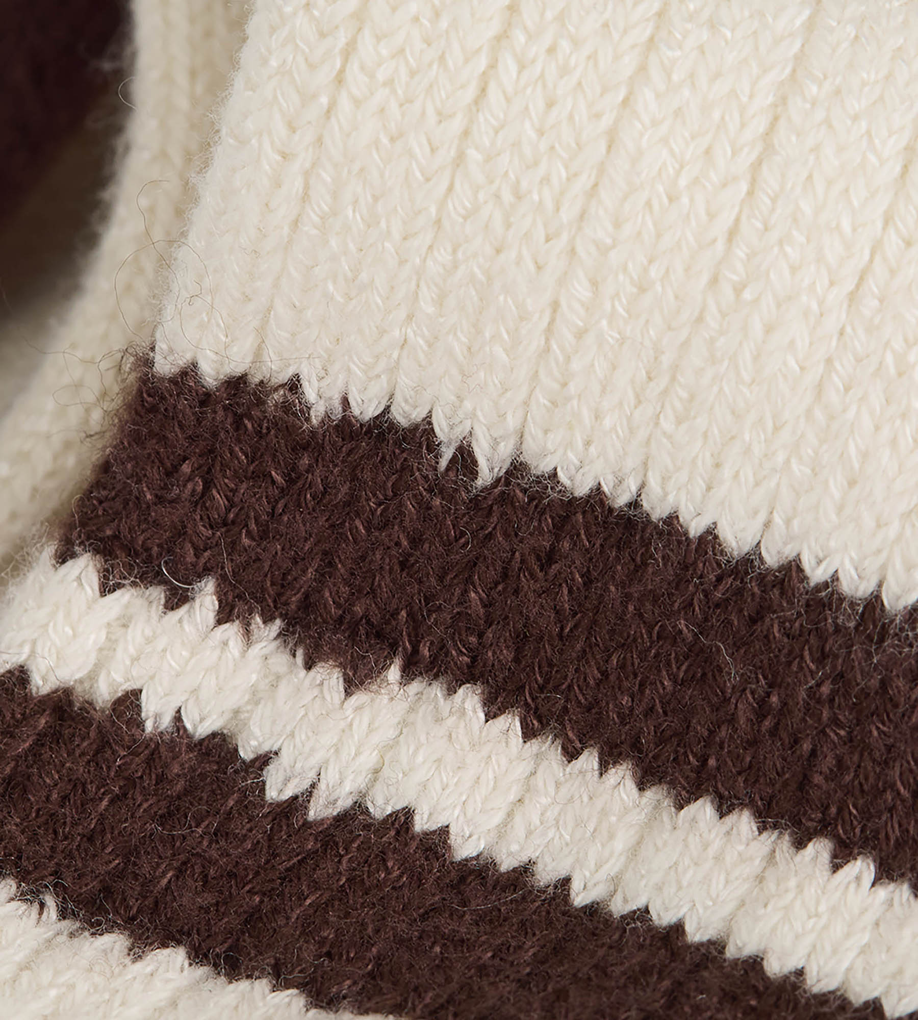 dim-x-ines-de-la-fressange-chaussettes-hautes-coton-ivoire-femme image 3