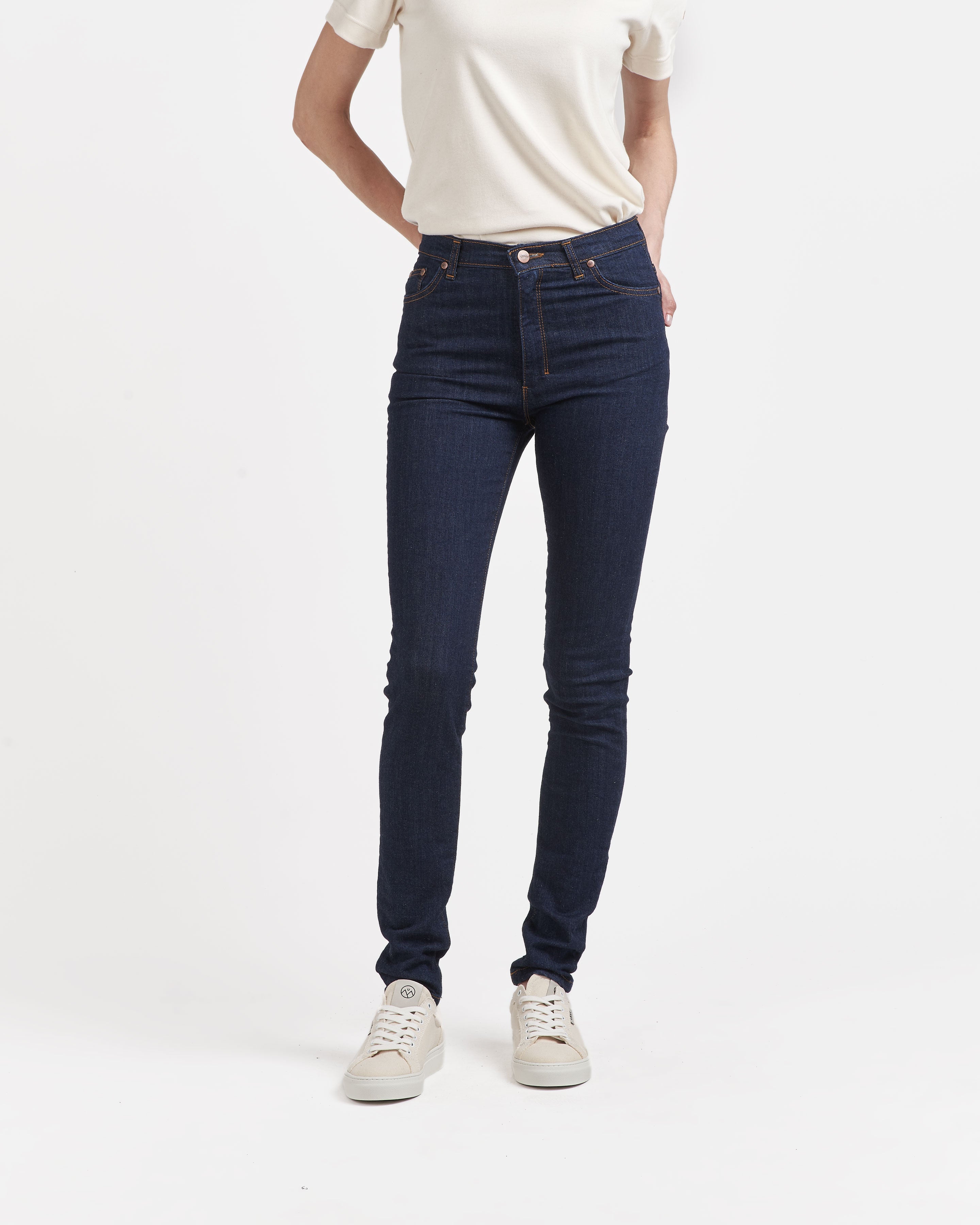 atelier-tuffery-marianne-jean-femme-slim-taille-haute-coton-bio-brut image 4