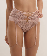 aubade-loge-du-d-sir-porte-jarretelles-misty-blush image 2