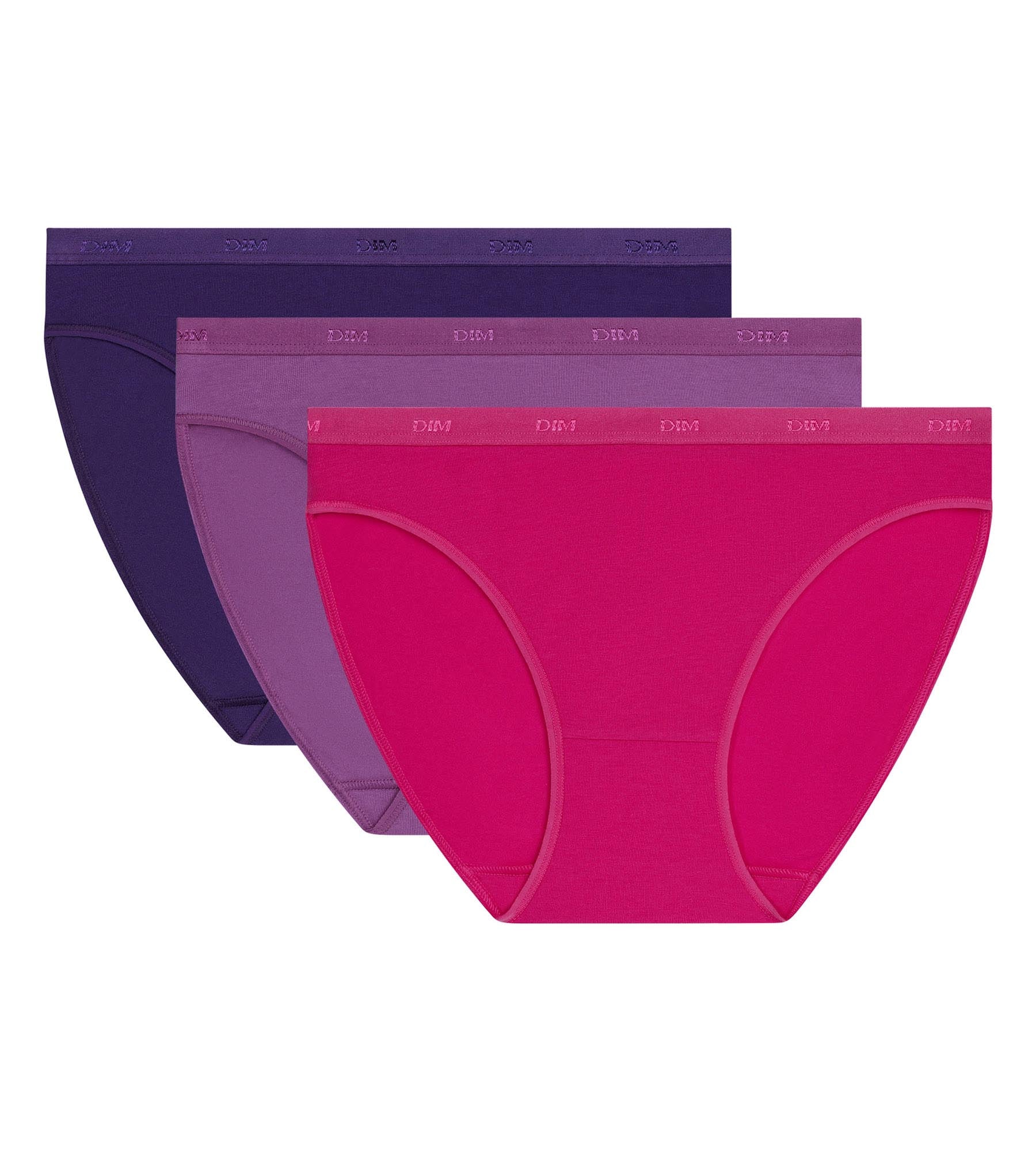 dim-les-pockets-ecodim-lot-de-3-slips-femme-violet image 5
