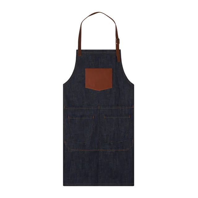 atelier-tuffery-tablier-long-en-jean-brut image 1