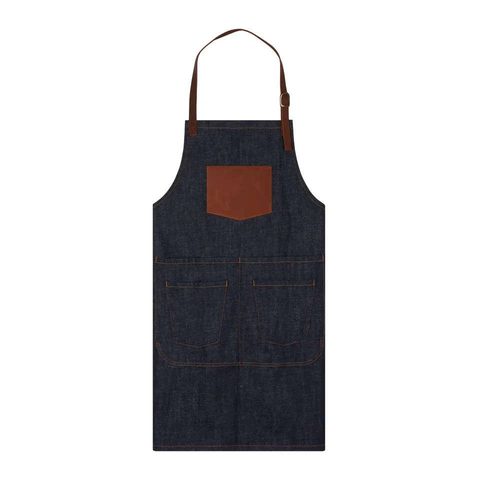 atelier-tuffery-tablier-long-en-jean-brut image 1