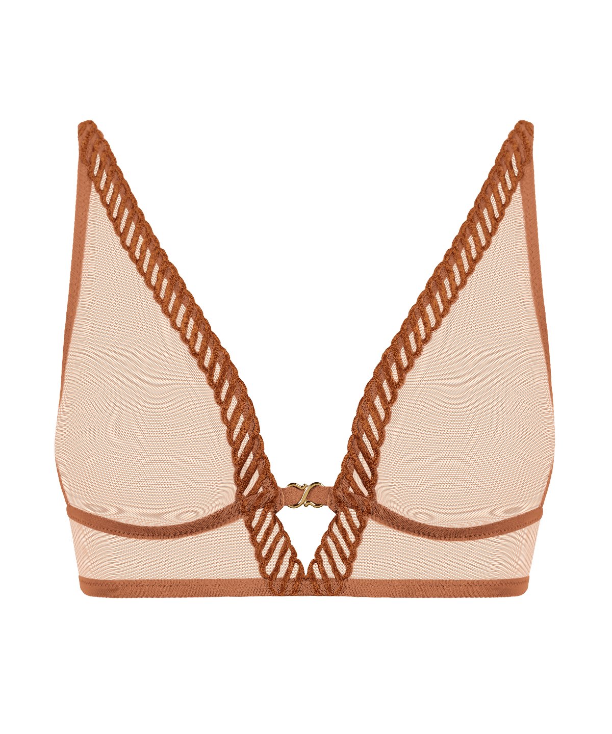 aubade-sheer-emotion-soutien-gorge-triangle-honey image 3