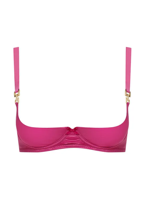 cadolle-bijou-soutien-gorge-sein-nu-satin-fuchsia image 1
