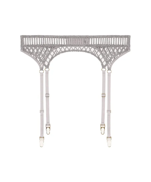 aubade-stardust-dream-porte-jarretelles-cosmos-silver image 1
