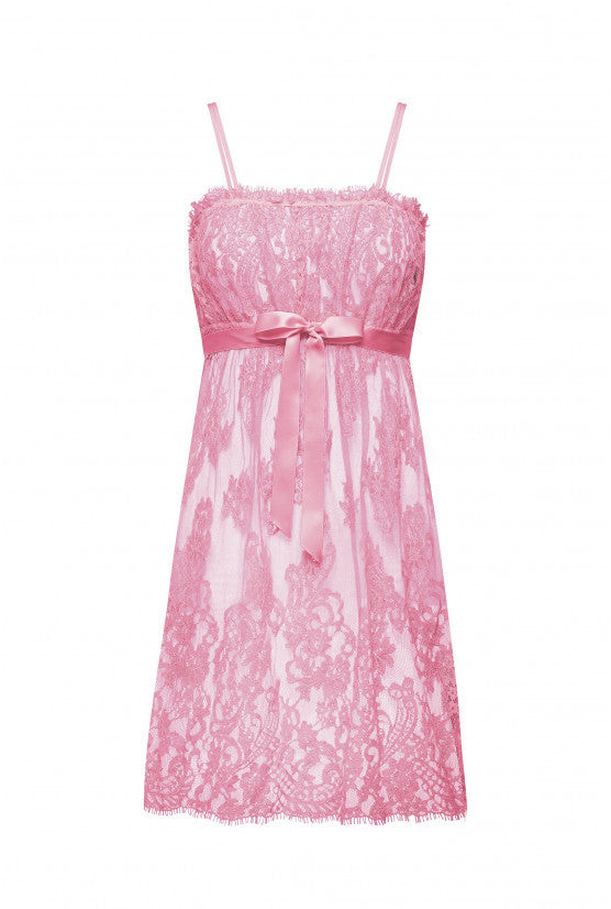 cadolle-tunique-sapho-dentelle-rose-doubl-e-satin image 1