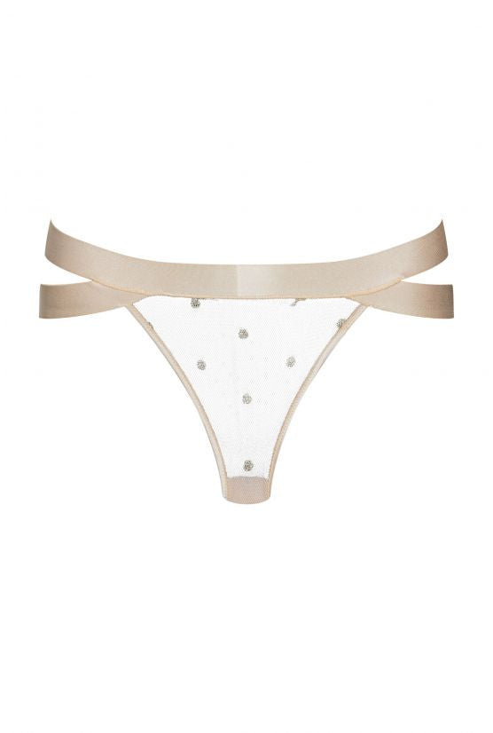 cadolle-string-papillon-pois-dor-s-satin-et-tulle image 1