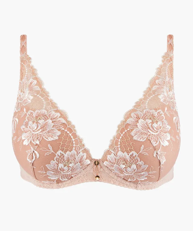 aubade-m-lodie-d-t-soutien-gorge-plunge-foulard-aurore image 1