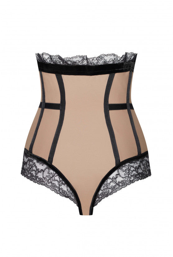 cadolle-gilian-culotte-corset-e-caramel-dentelle image 1