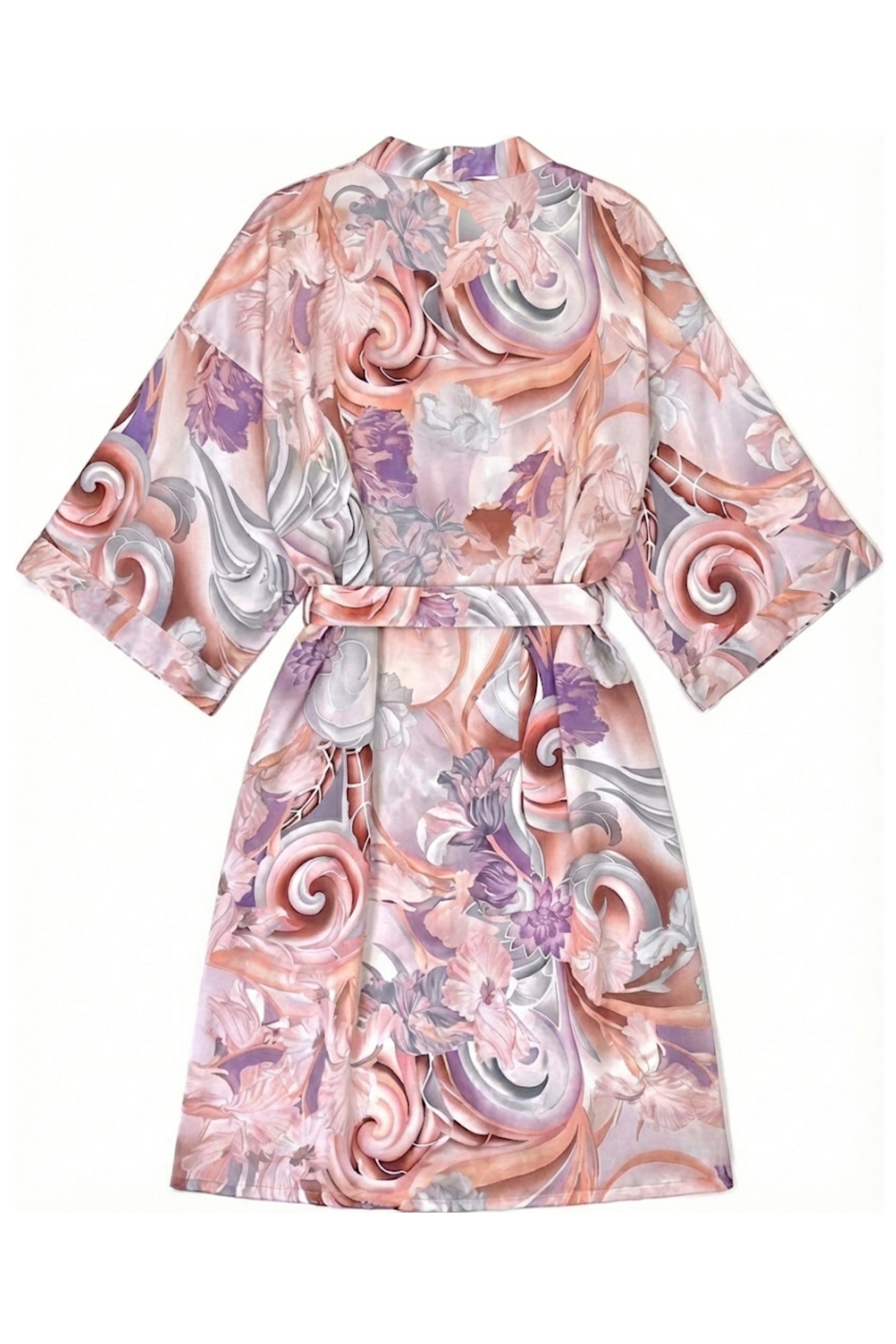 cadolle-mirage-kimono-court-en-soie-peignoir image 2