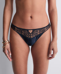 aubade-satin-memories-string-deep-sea image 2