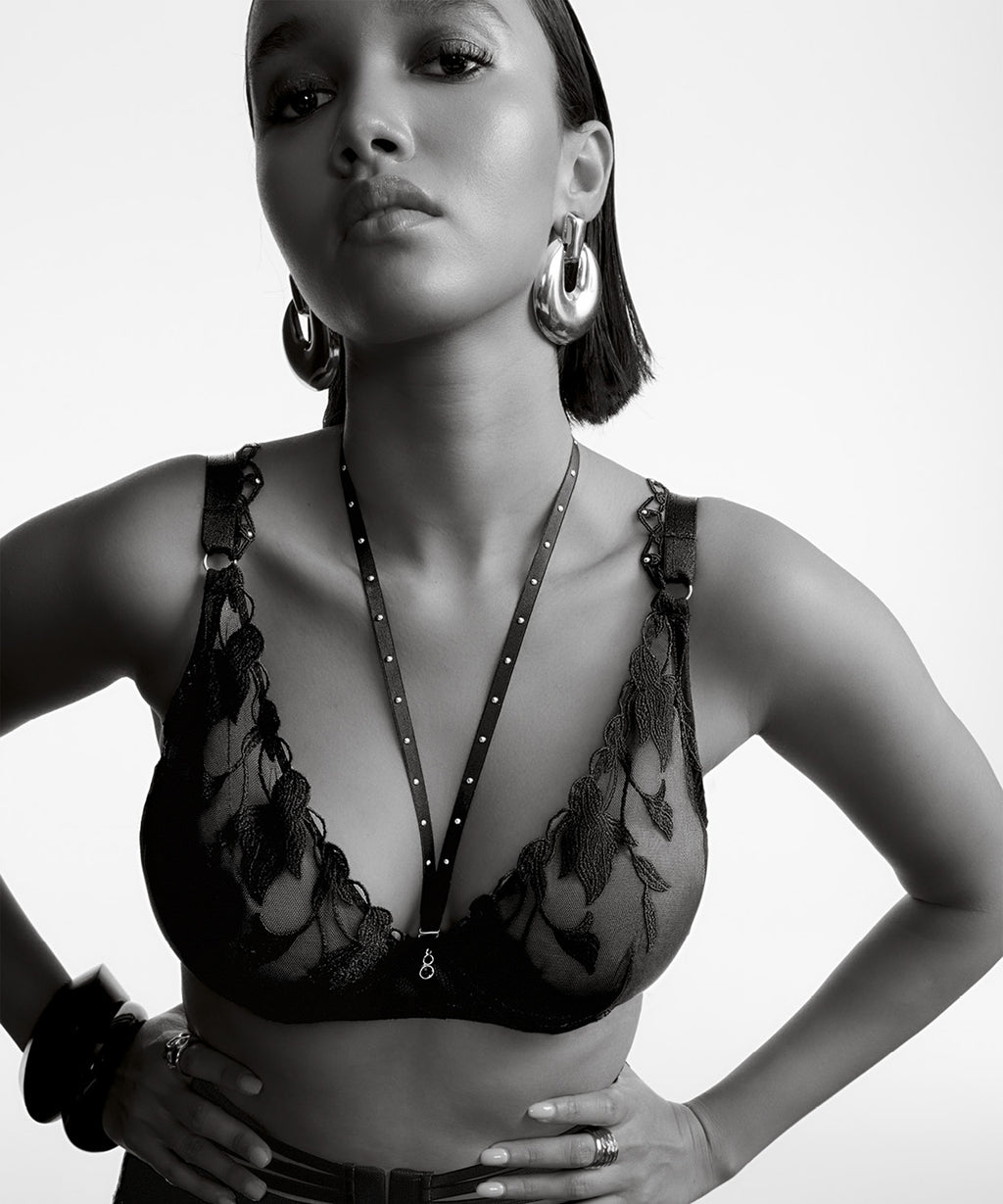 aubade-night-at-paradise-soutien-gorge-triangle-armatures-obsidian-2 image 1