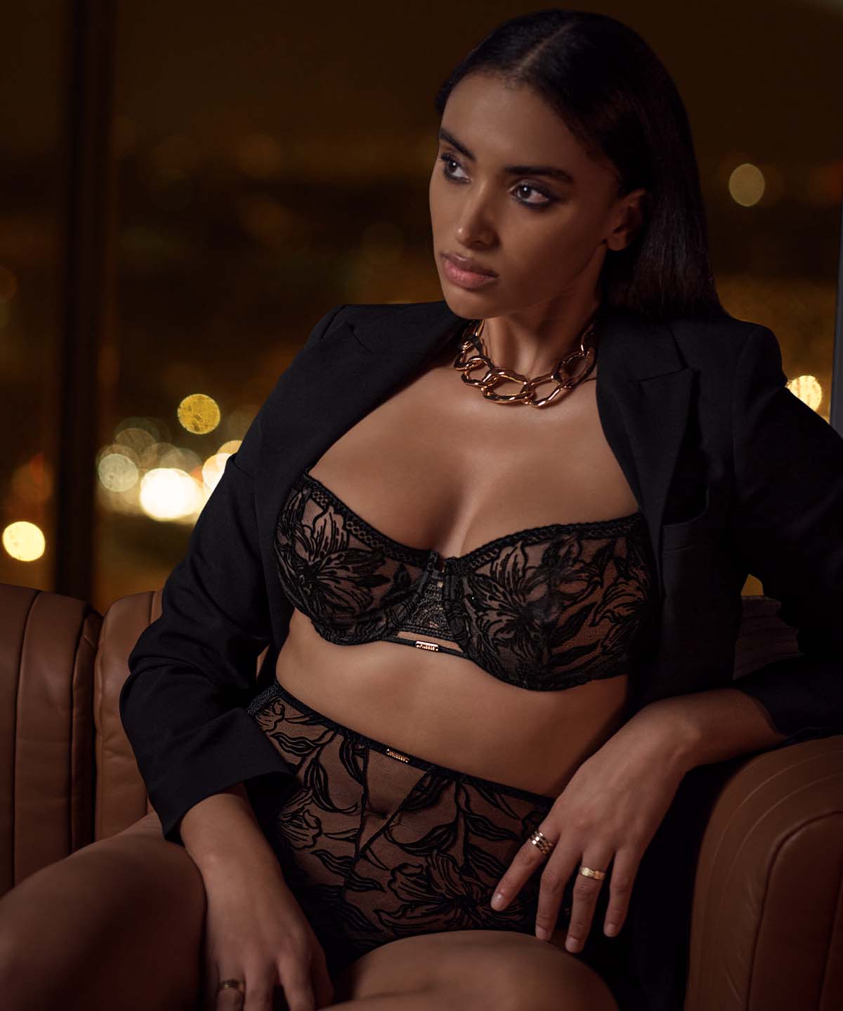 aubade-c-ur-corps-soutien-gorge-corbeille-armatures-noir image 6