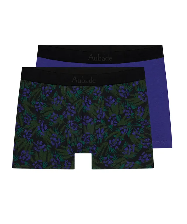 aubade-homme-pack-2-boxers-flower-work image 1