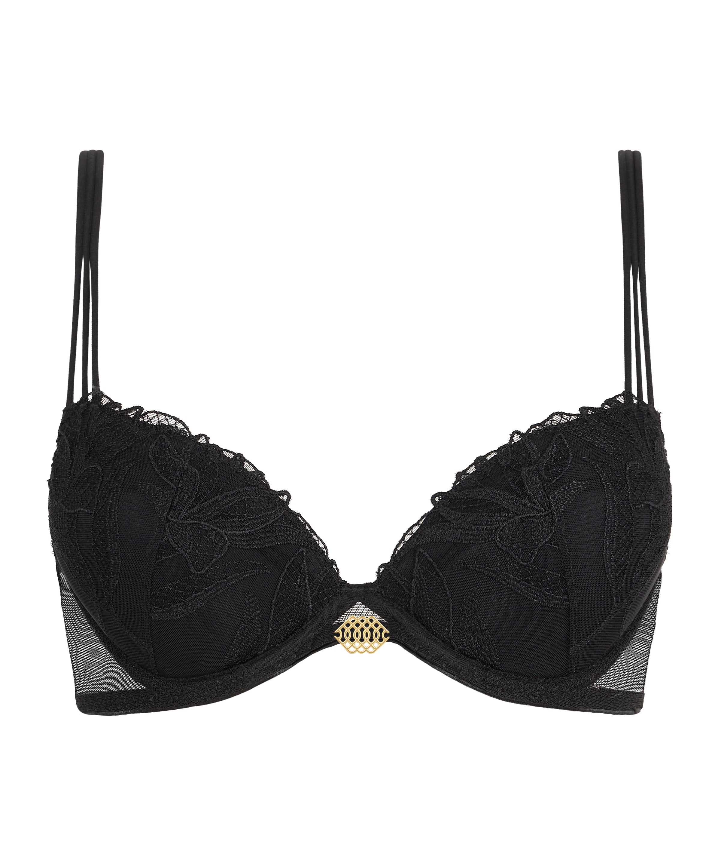 aubade-sweet-euphoria-soutien-gorge-push-up-coussinets-black image 8