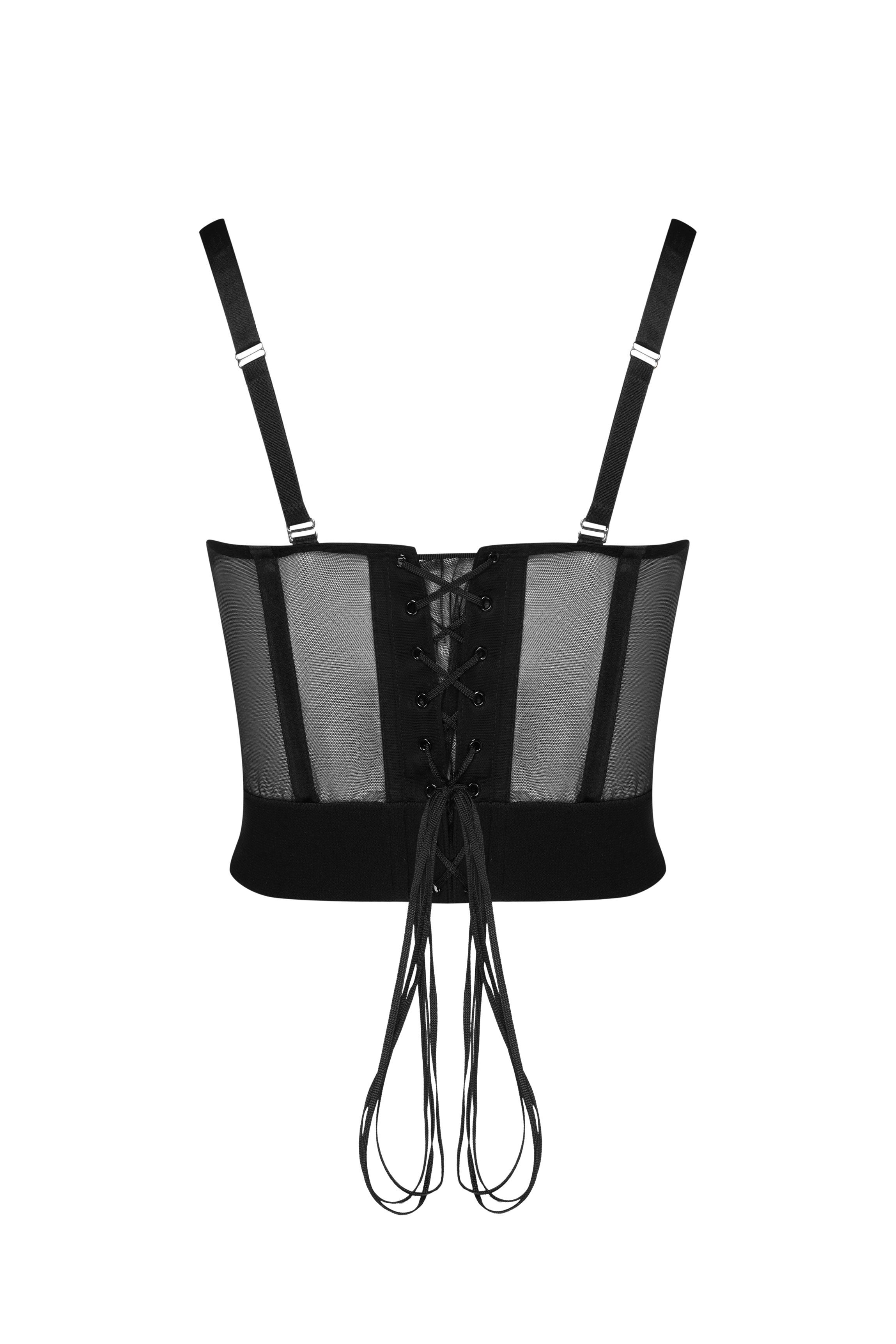 cadolle-mini-corset-noir-tulle-la-age image 3