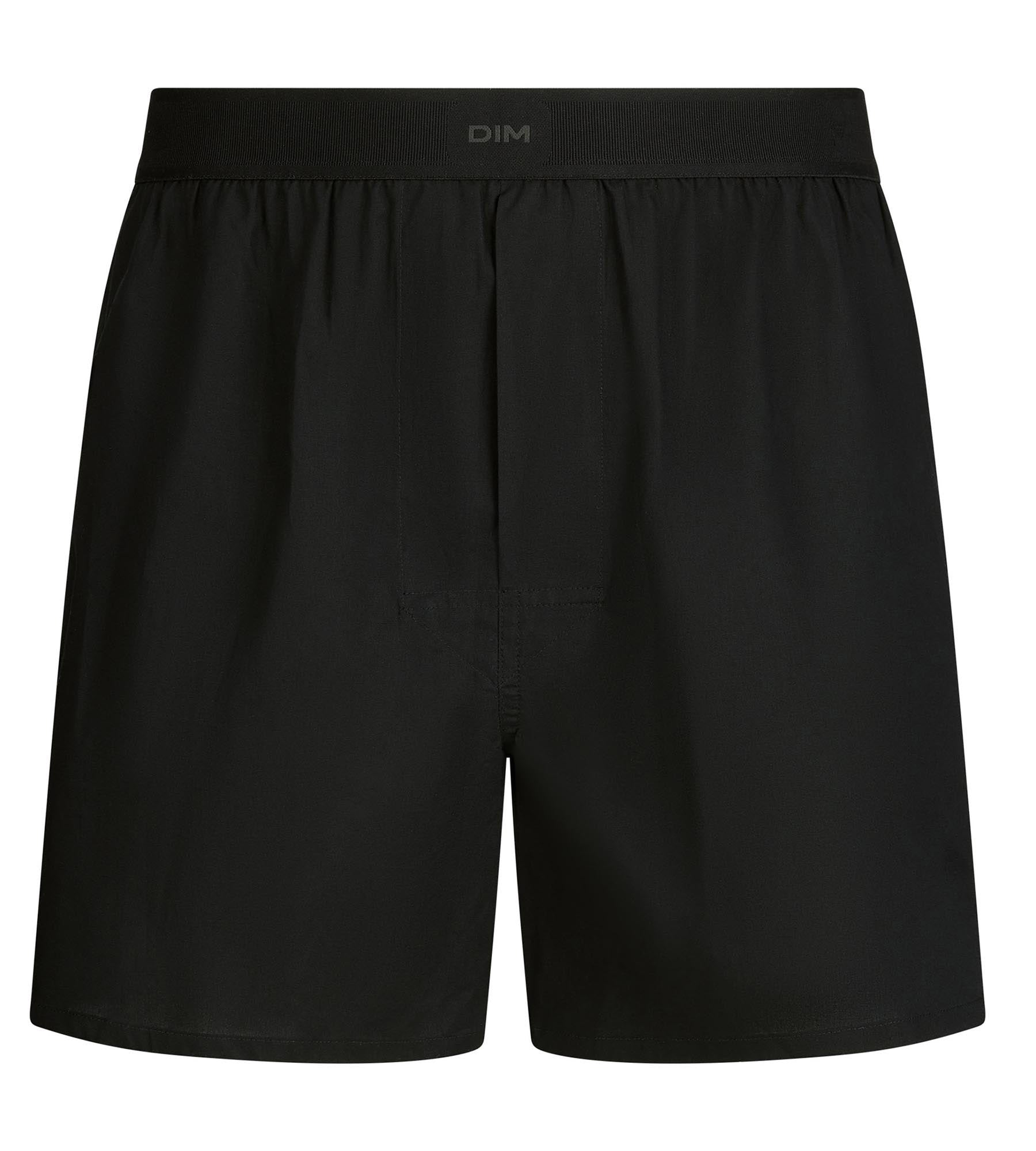 dim-signature-boxer-homme-ample-coton-noir image 3