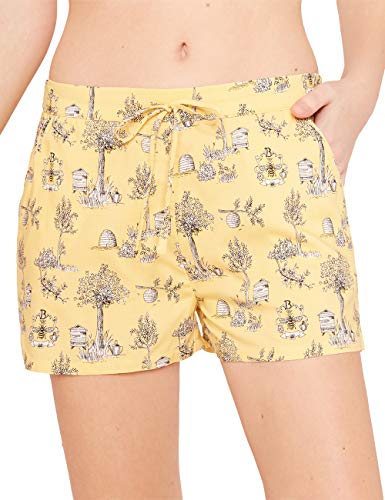 darjeeling-bees-short-femme-jaune-xs image 3