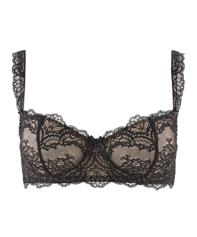 aubade-danse-des-sens-soutien-gorge-demi-bonnets-noir image 1