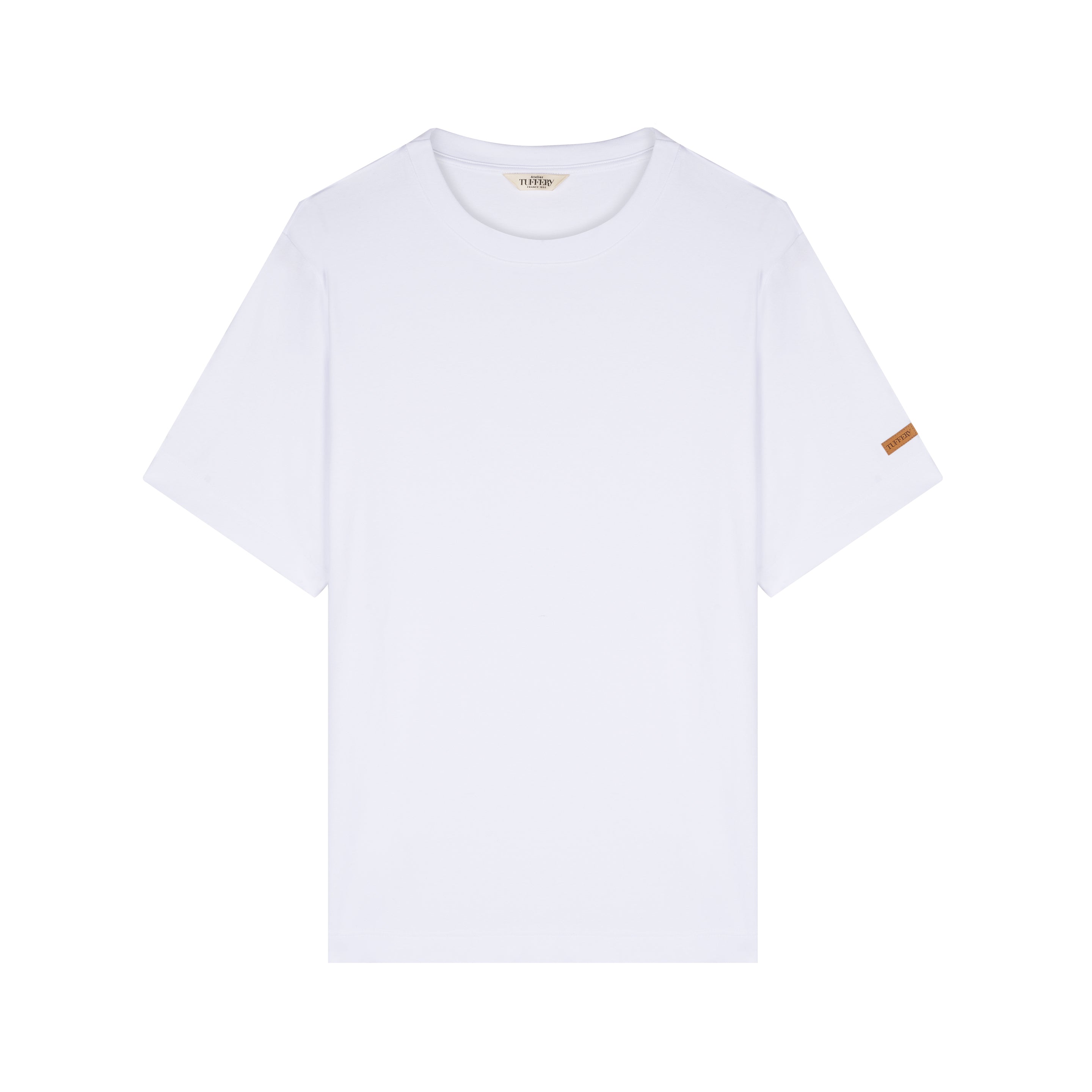 atelier-tuffery-causses-t-shirt-homme-coton-bio-blanc image 1