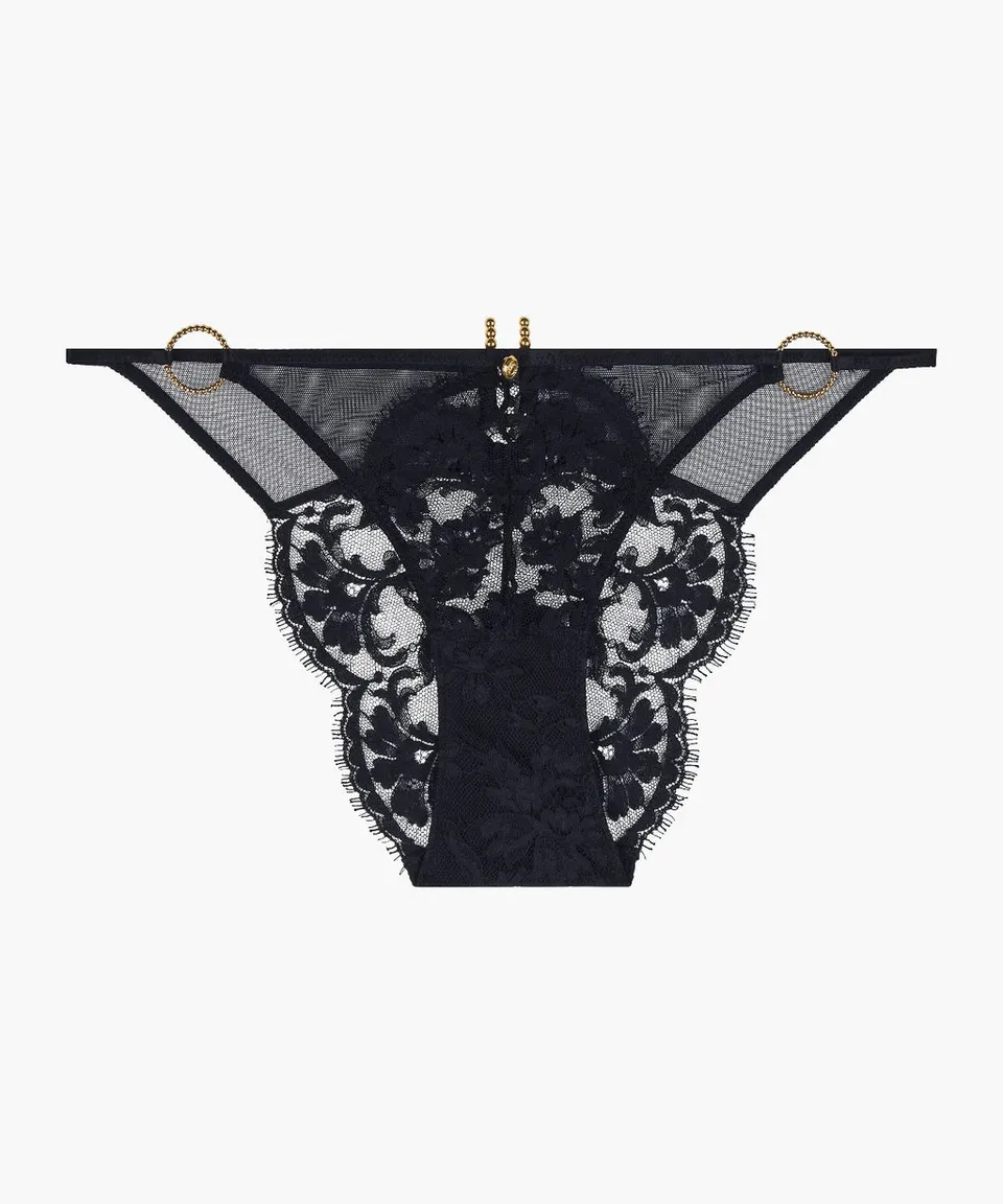 aubade-under-your-spell-slip-ultra-black image 1