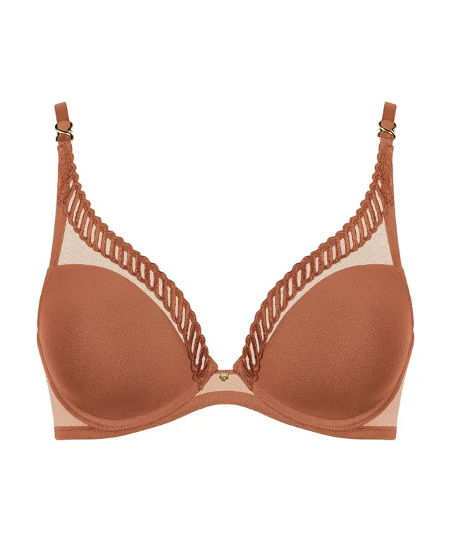 aubade-sheer-emotion-soutien-gorge-triangle-avec-armatures-honey image 1