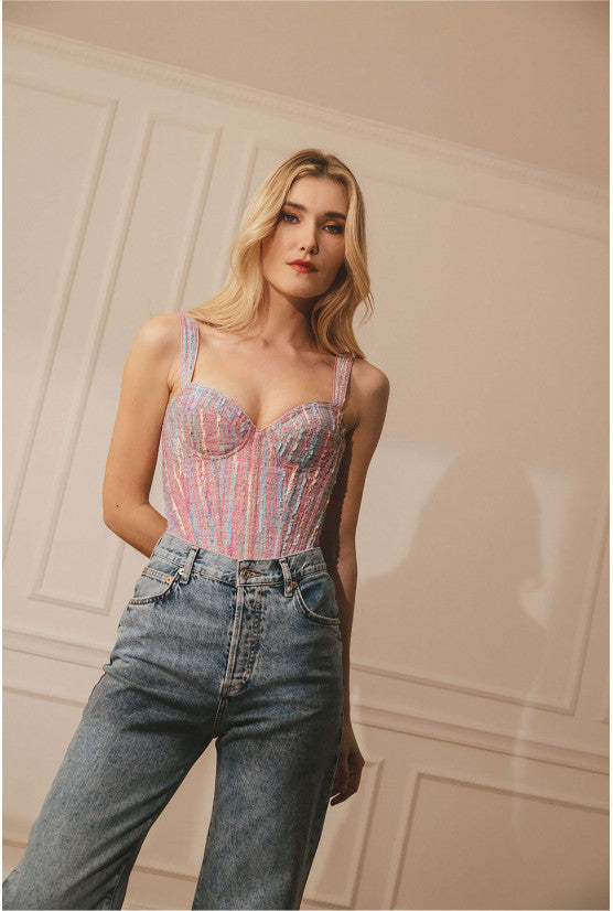 cadolle-astrid-cleves-corset-rose-tweed-la-age image 2