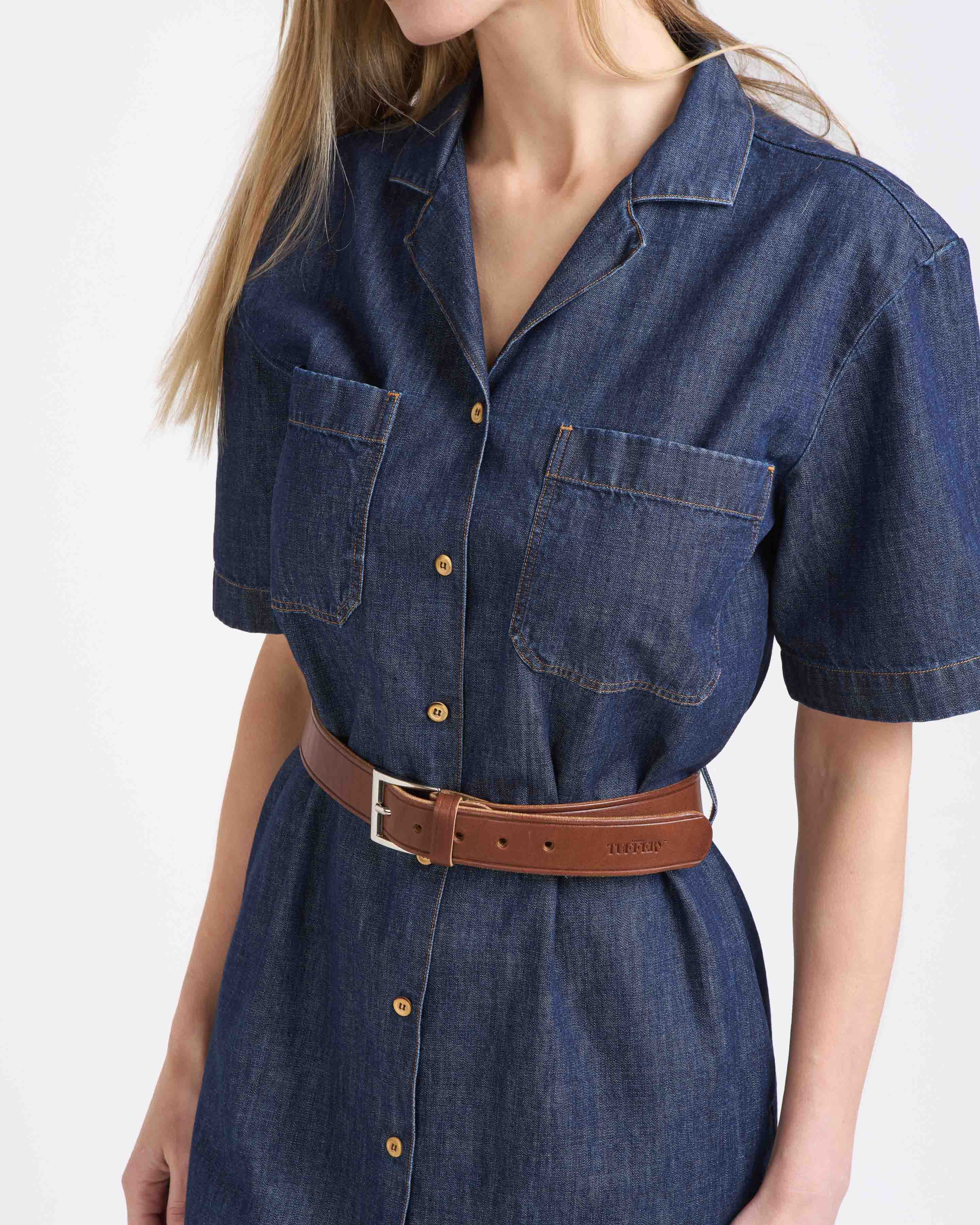 atelier-tuffery-robe-chemise-en-jean-stonewashed-h-l-ne image 2