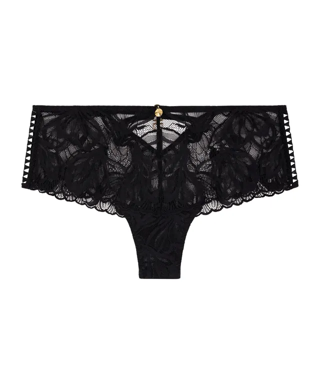 aubade-after-hours-shorty-noir-dentelle image 1