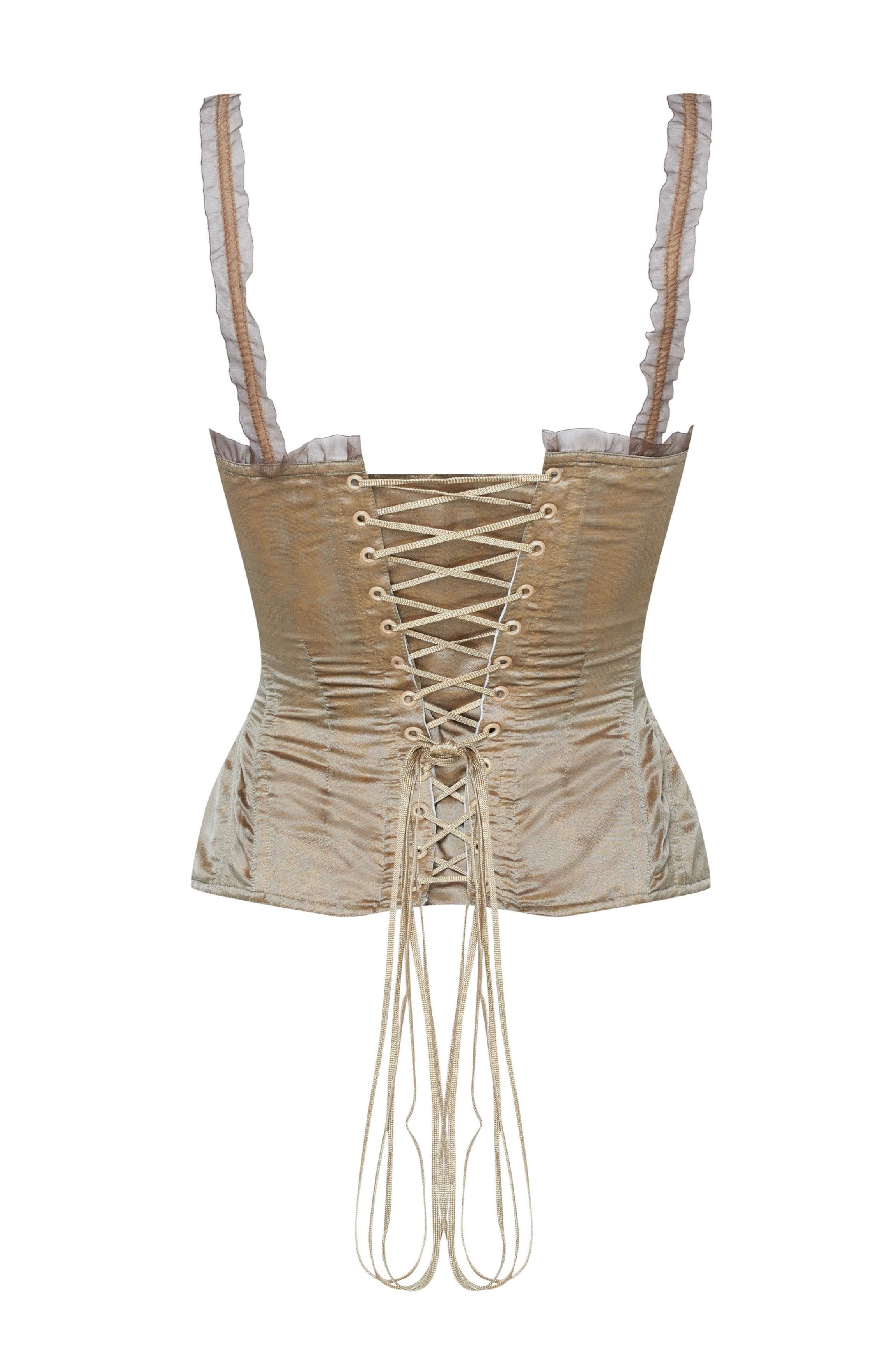 cadolle-cleves-corset-organza-tortora-la-age image 2