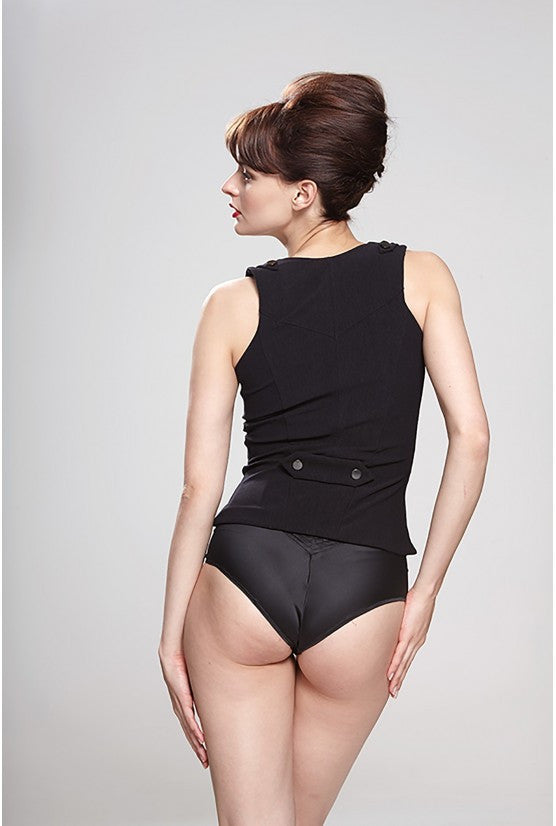 cadolle-rachel-culotte-corset-e-satin-noir-taille-haute image 4