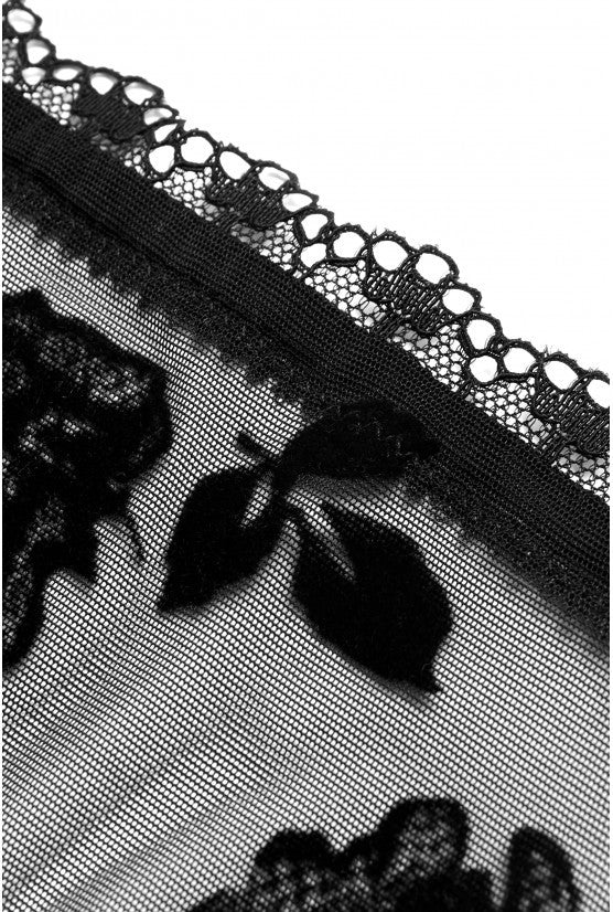 cadolle-grandes-roses-culotte-taille-haute-invisible-velours image 3