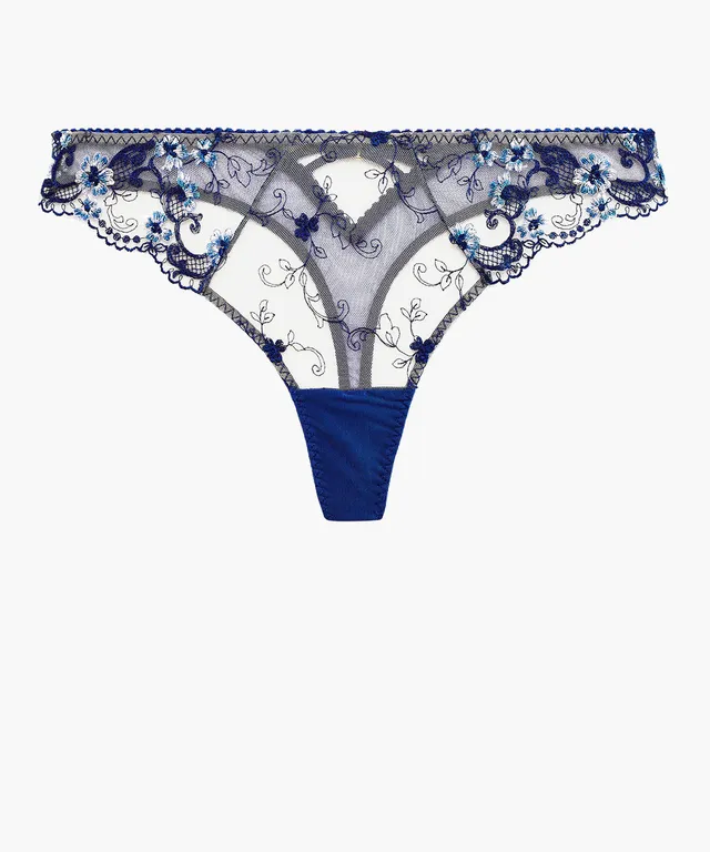 aubade-idylle-giverny-tanga-les-mots-bleus image 1