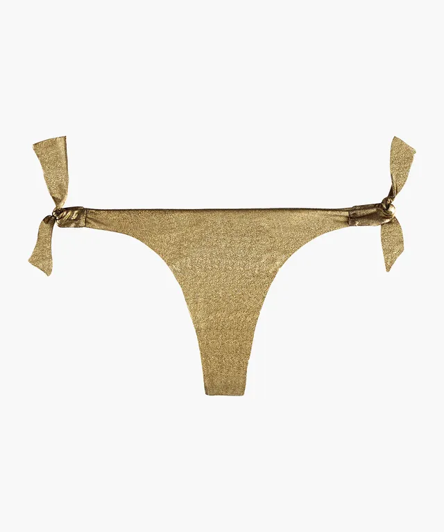 aubade-sunlight-glow-bas-tanga-antique-gold image 1