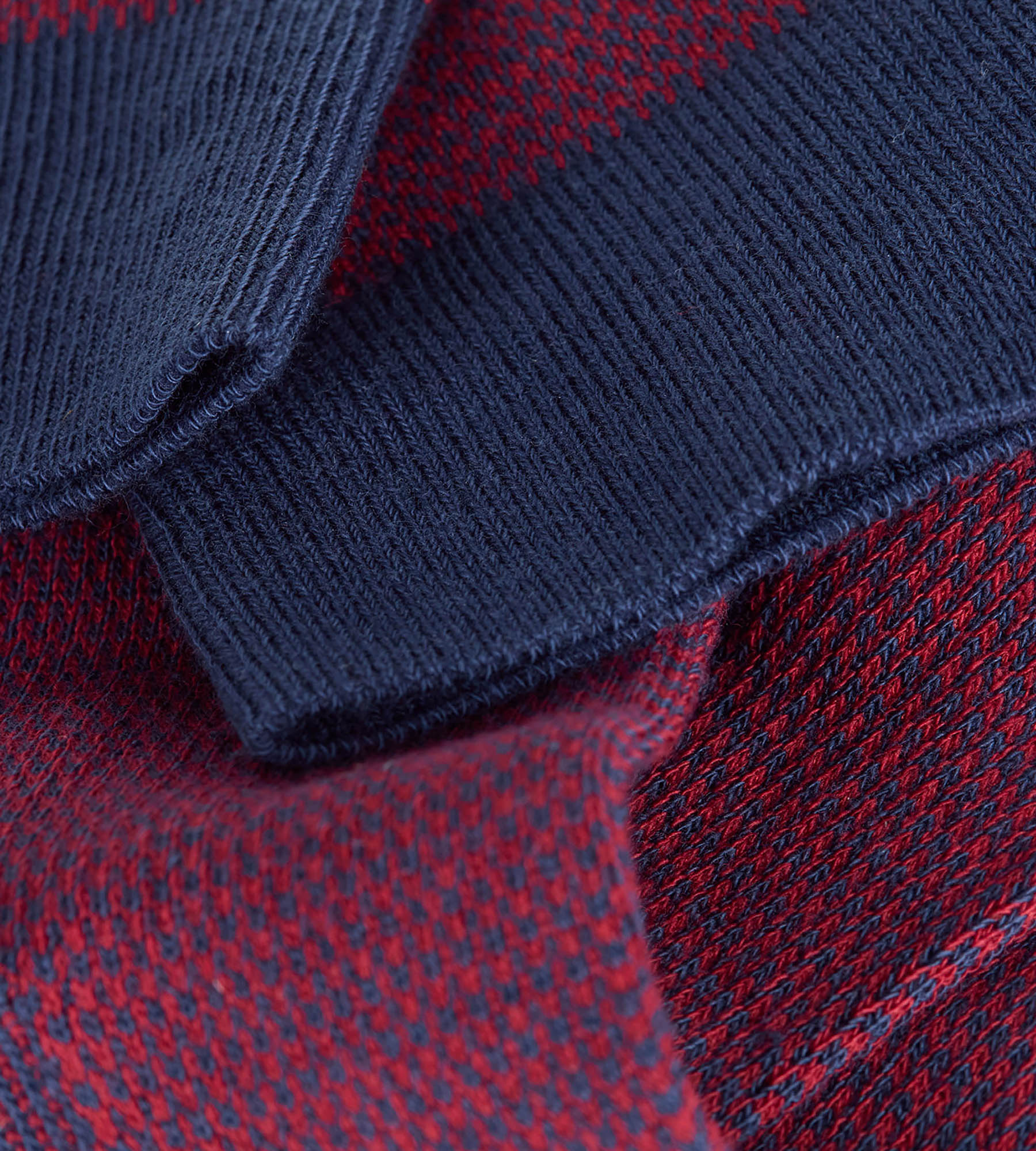 dim-la-mode-chaussettes-homme-coton-rouge-grenat image 3