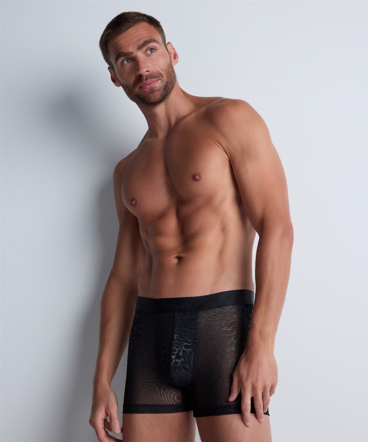 aubade-homme-boxer-light-ink image 2