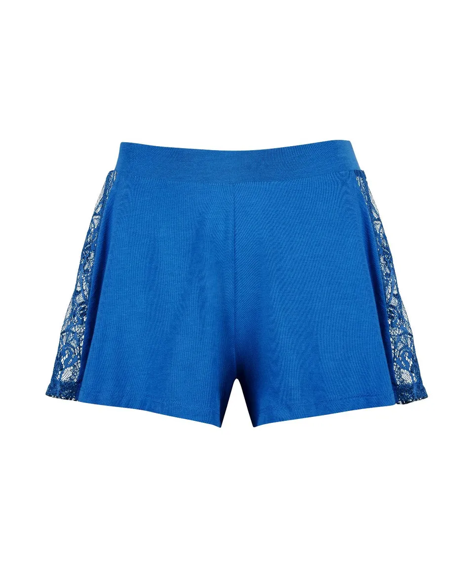 aubade-lazy-days-short-en-soie-et-modal-bleu-ciel image 1