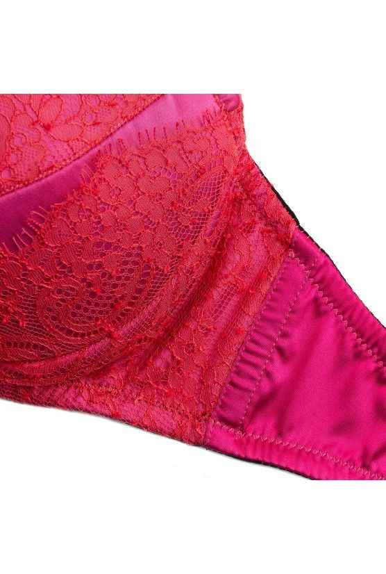 cadolle-soutien-gorge-pigeonnant-fuchsia-chantilly image 3